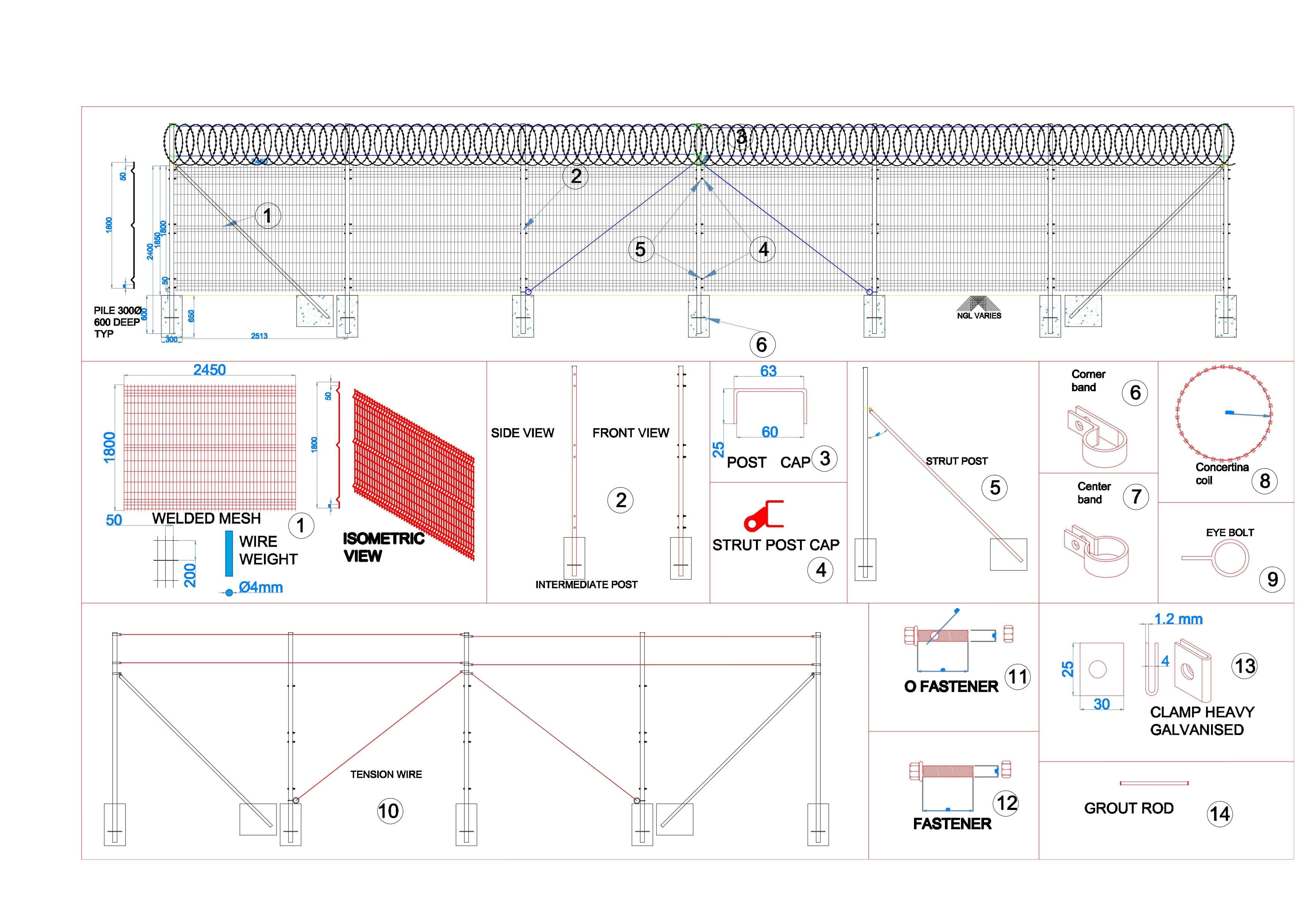weld mesh fence